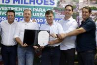 Umuarama recebe R$ 15 milhões  para pavimentação e recape de vias