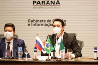 Governo do Paraná assina memorando técnico com a Rússia para estudar Vacina contra COVID-19