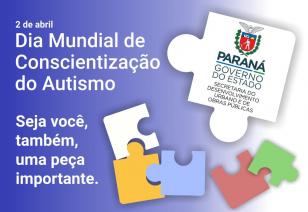 Vista azul e participe da Campanha de Solidariedade e Conscientização sobre Autismo