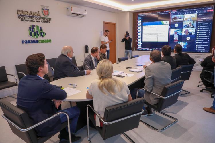 Conselheiros realizam a 178ª Reunião Ordinária do Conselho de Administração do Paranacidade