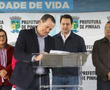 Governo do Paraná garante a Pinhais investimentos em obras, saneamento e escolas